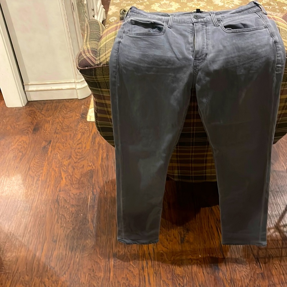 Paige Federal Slim Straight dark grey 33x31 NWOT